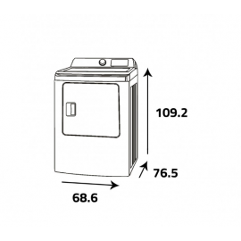 Z.TRUST Clothes Dryer 12 KG -white